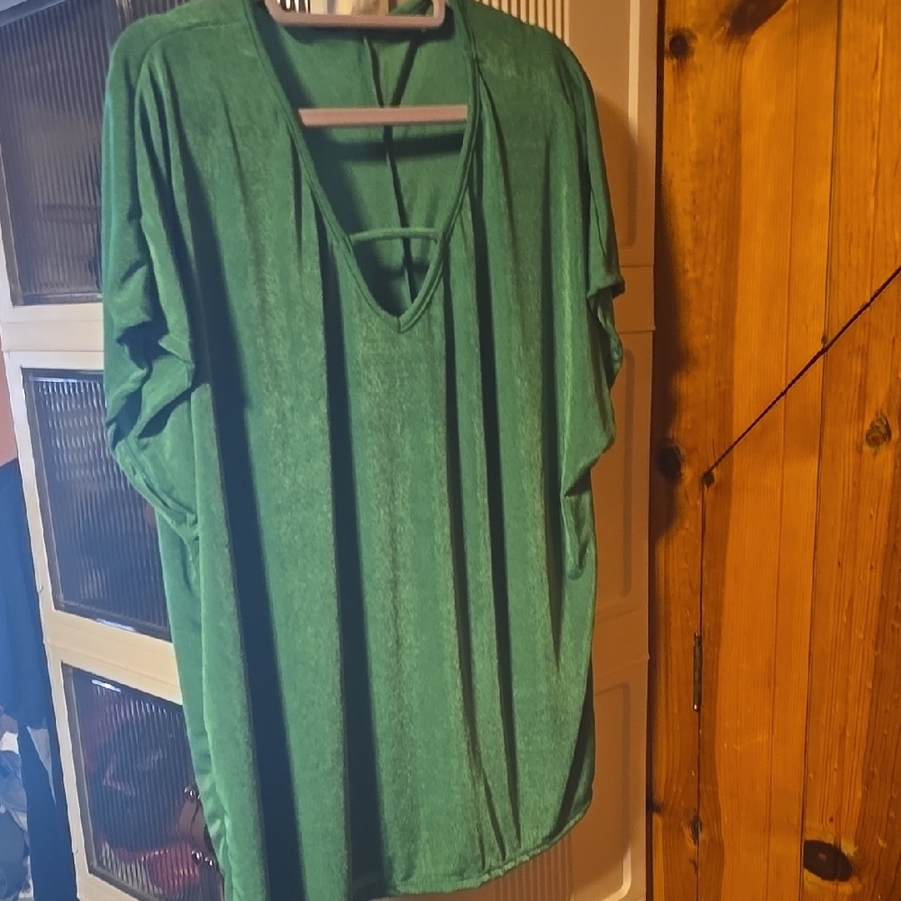 Green Women's Top